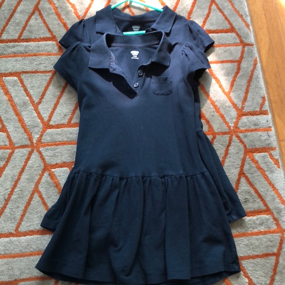 Old Navy Dresses 2 Old Navy Uniform Shirt Dresses Poshmark
